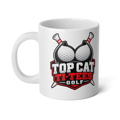 Even Santa Said You Suck — Top Cat Ti-Tees Golf Christmas Jumbo Mug, 20 oz