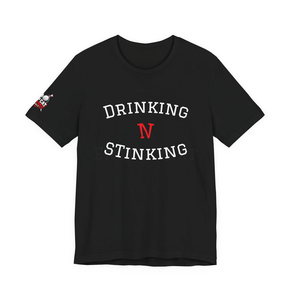 Drinking N Stinking Golf Tee — Top Cat Ti-Tees