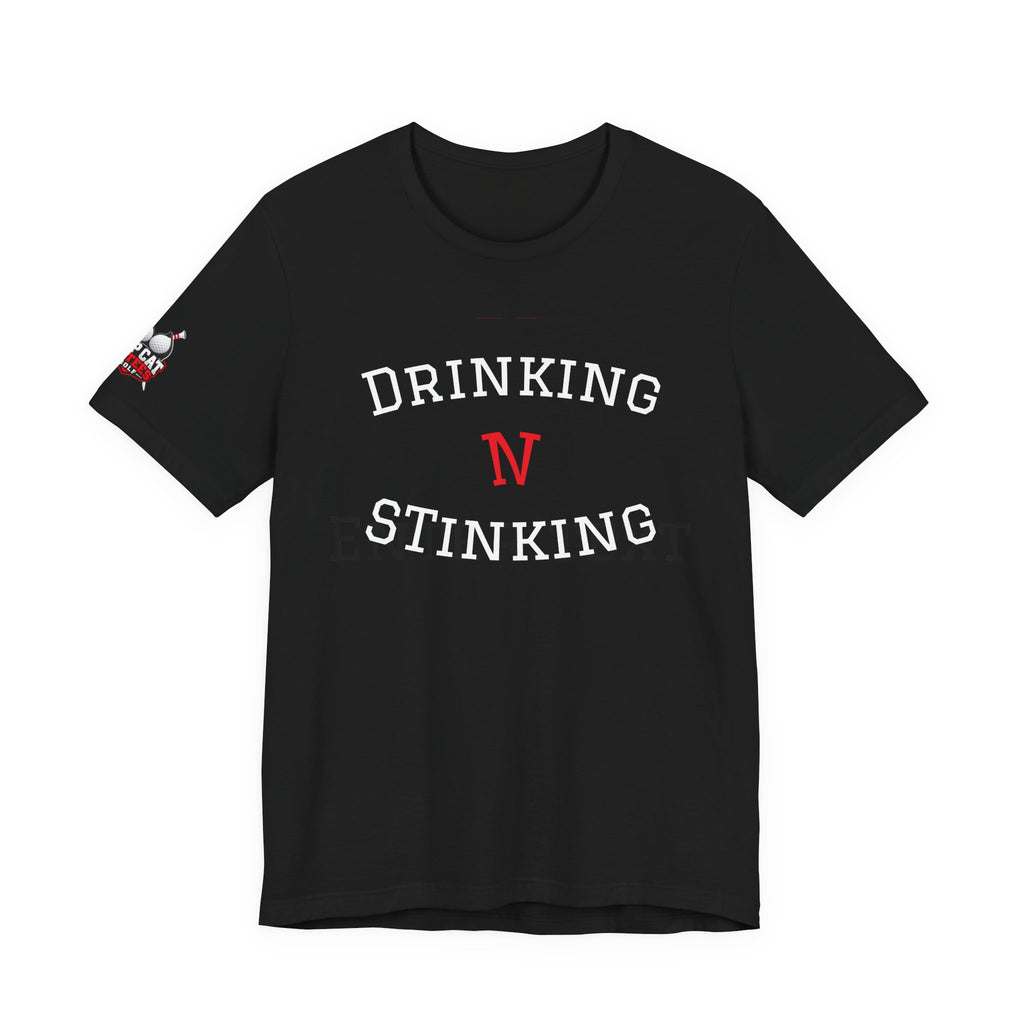 Drinking N Stinking Golf Tee — Top Cat Ti-Tees