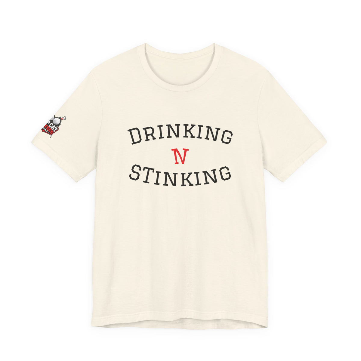 Drinking N Stinking Golf Tee — Top Cat Ti-Tees