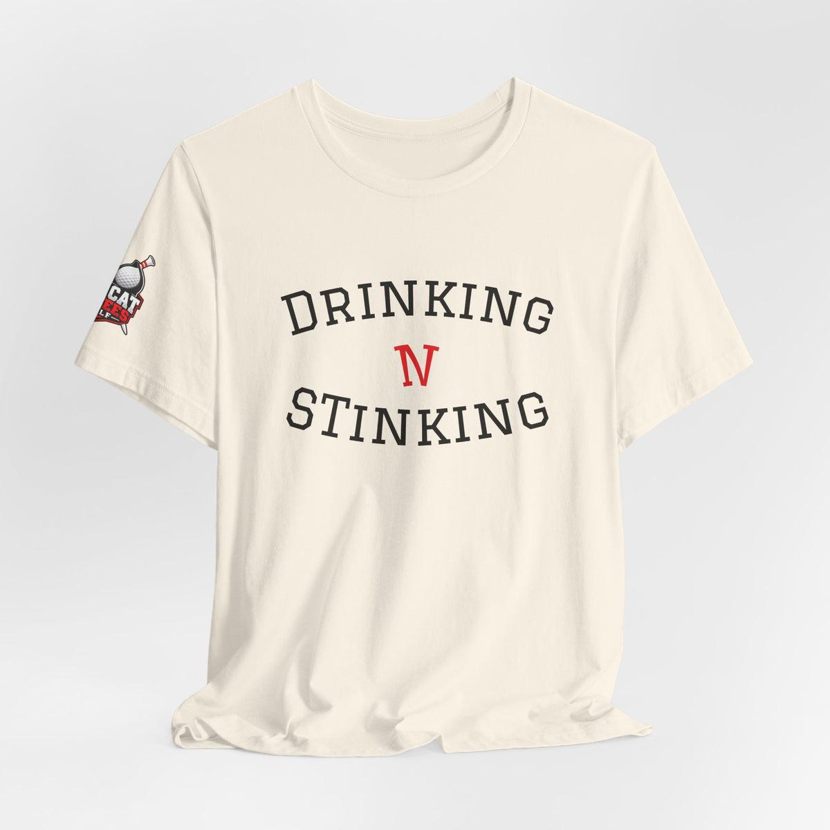 Drinking N Stinking Golf Tee — Top Cat Ti-Tees